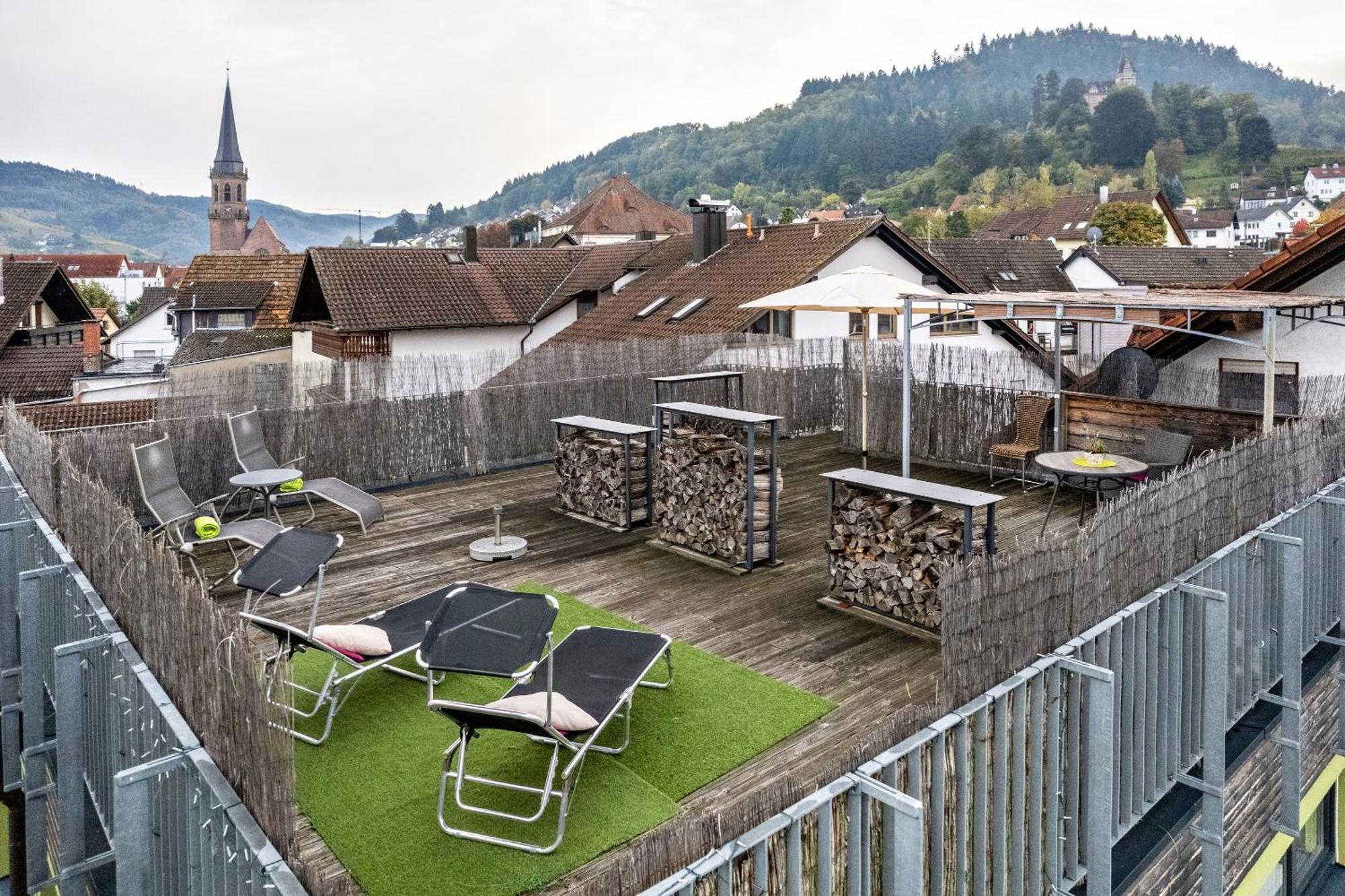 Azuria Schwarzwald Loft Apartment Kappelrodeck Exterior foto